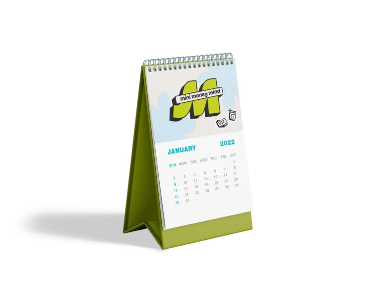 free desk calendar